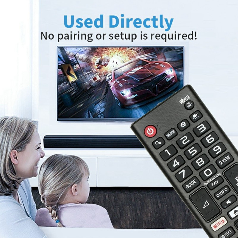 Television kaukosäädin Korvaa AKB75095303 LG TV:lle