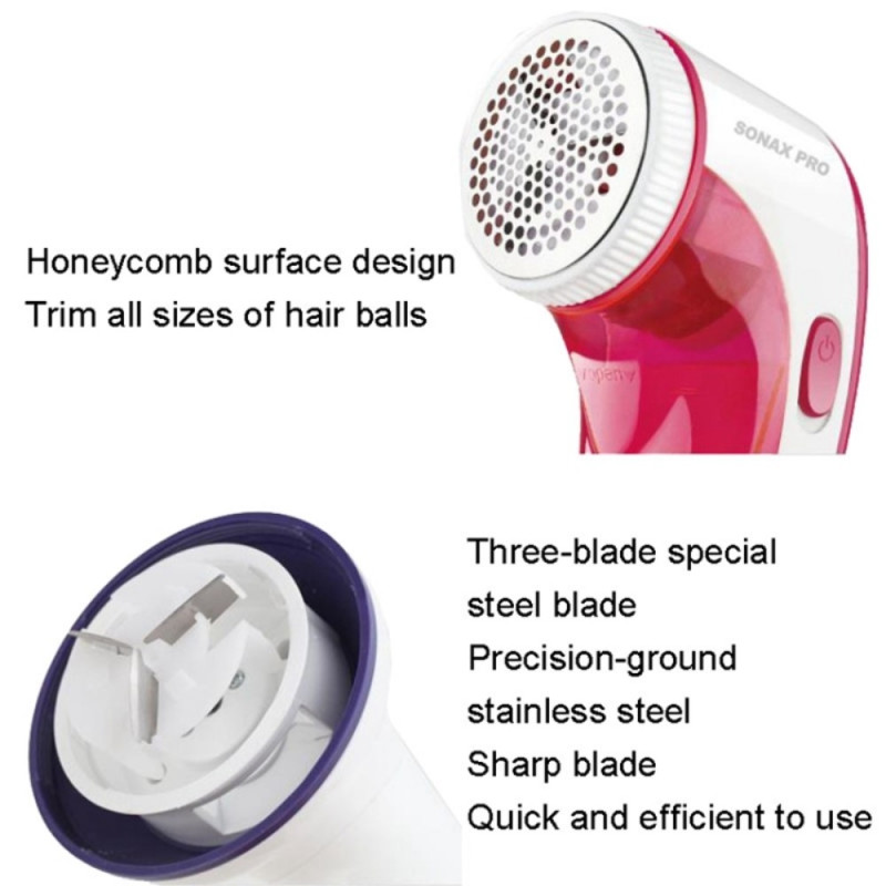 SONAX PRO Lint Remover Electric Picker Trimmer Shaver