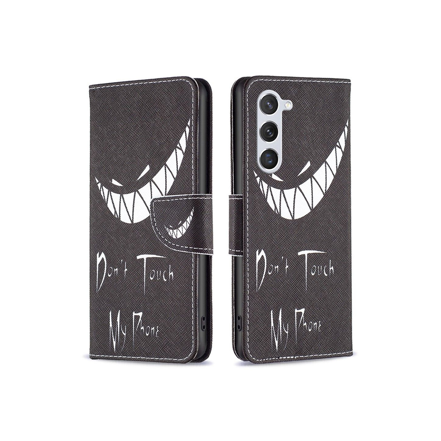 For Samsung Galaxy S24 Wallet Stand Case Pattern Phone Cover