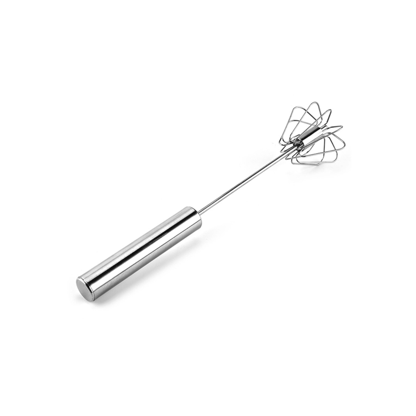 Semi - automatic beater stainless steel press mixer Egg beater
