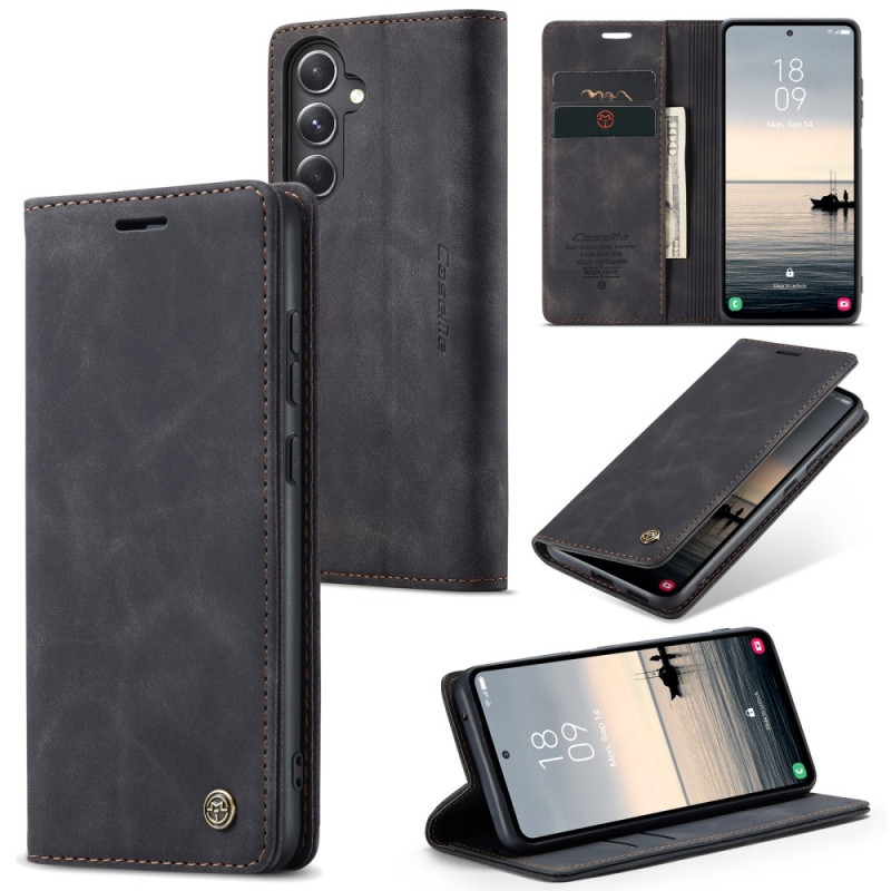CASEME Retro Wallet Case for Samsung Galaxy S23 FE