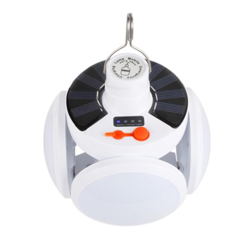 Solar Camping Lantern Lamp Teltta Ladattava kaukosäädin