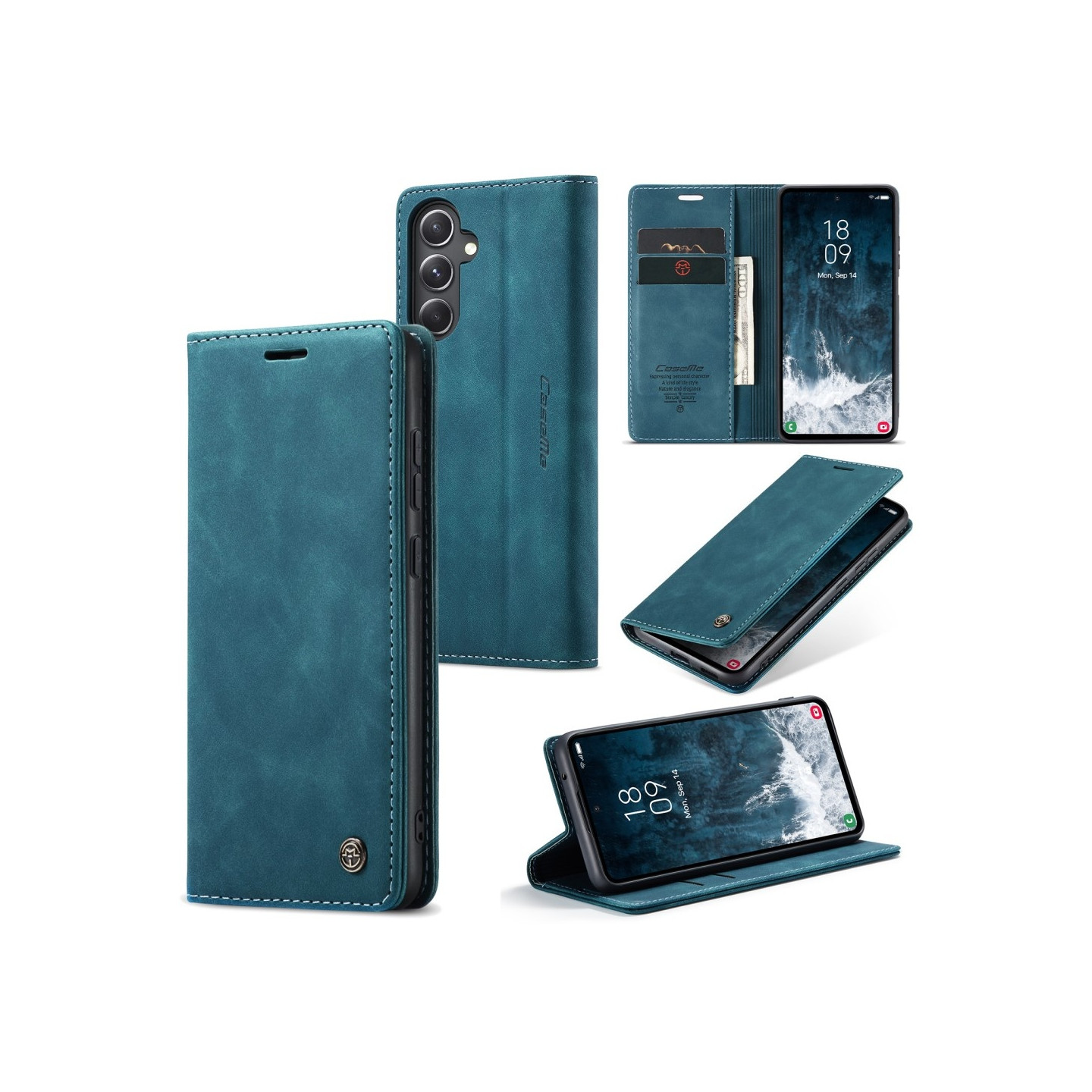 CASEME Retro Pung Taske til Samsung Galaxy S23 FE