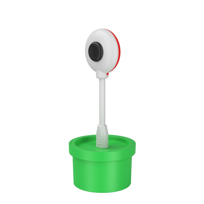 Kompatibel med Nintendo Switch 2 Planteformet 1080P USB-kamera med ladestasjon
