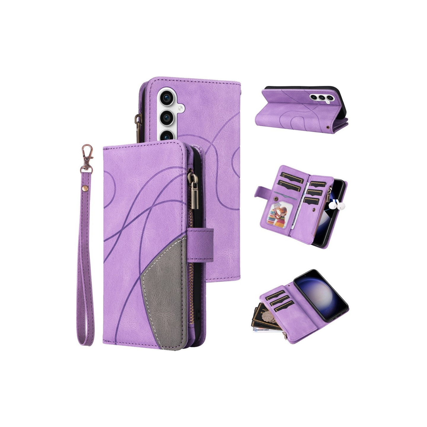 KT monitoiminen sarja - 5 Samsung Galaxy S23 FE puhelinkotelolle