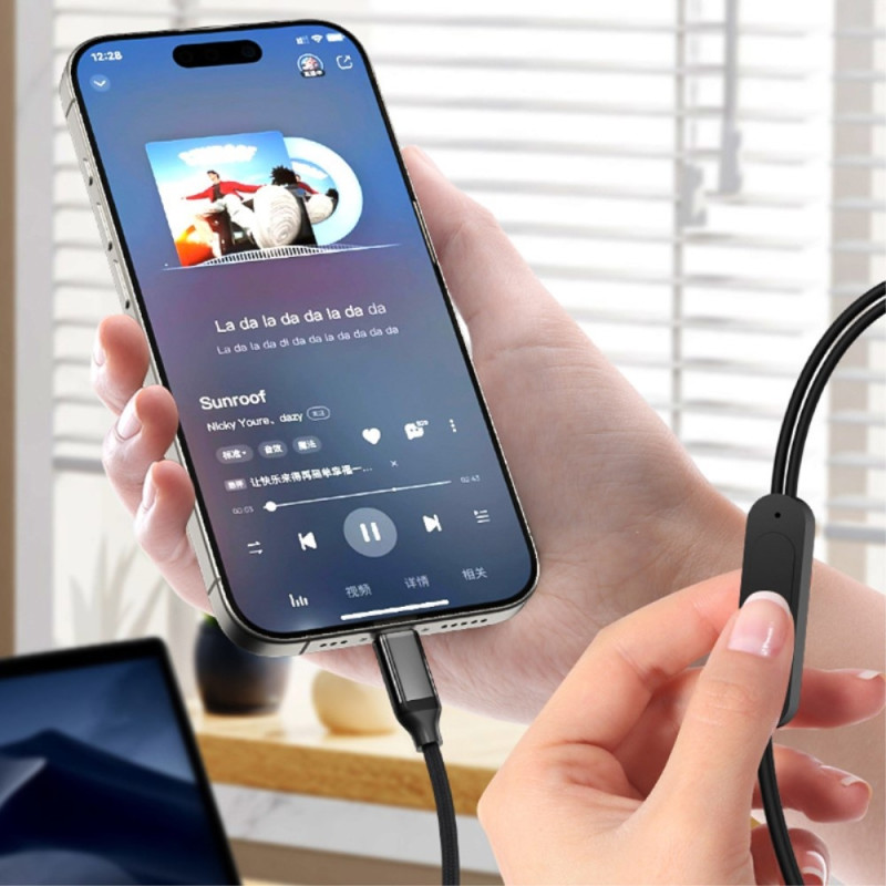 for e.g. iPhone 15 USB - C male to 3.5mm female AUX adapter