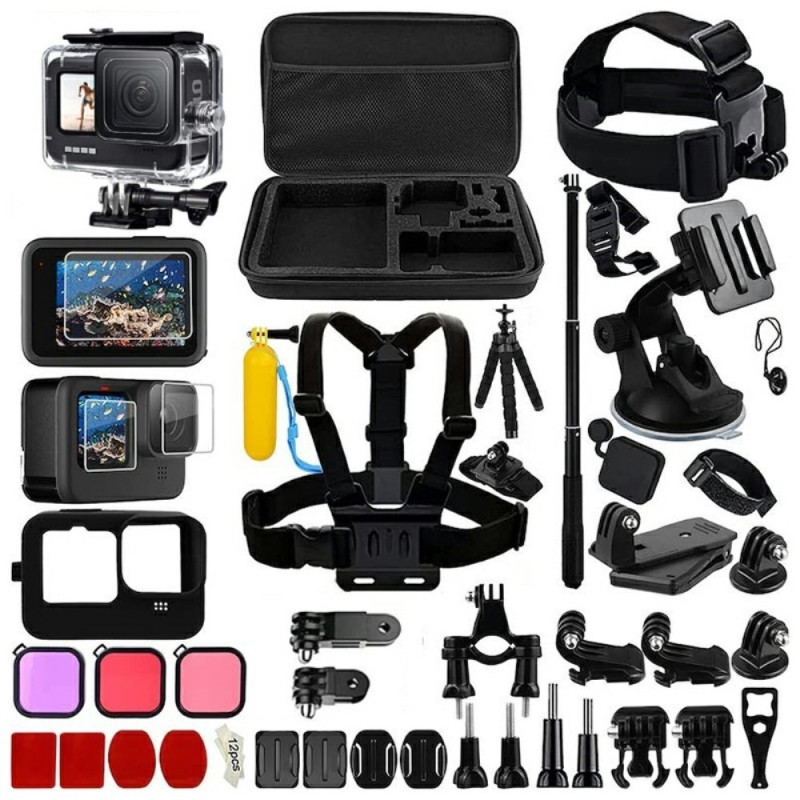 54 - in - 1 Accessories for GoPro Hero 12 11 10 9 Lots of good stuff