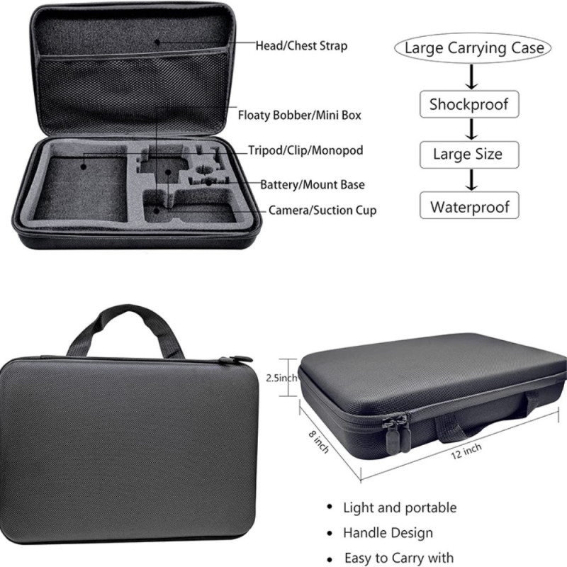 54 - in - 1 Accessories for GoPro Hero 12 11 10 9 Lots of good stuff