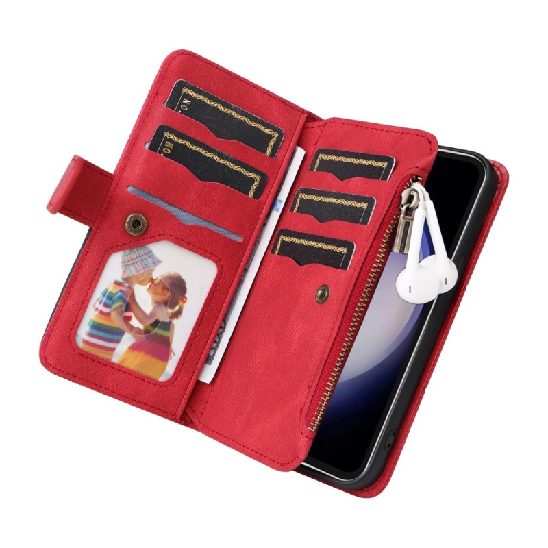 KS Lommebok - deksel til Samsung Galaxy S23 FE - Rød