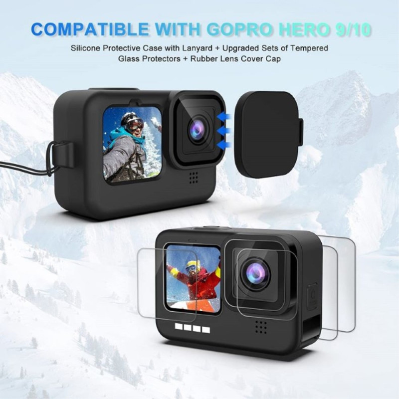 tilbehør til GoPro Hero 12 11 10 9 Masser af gode ting