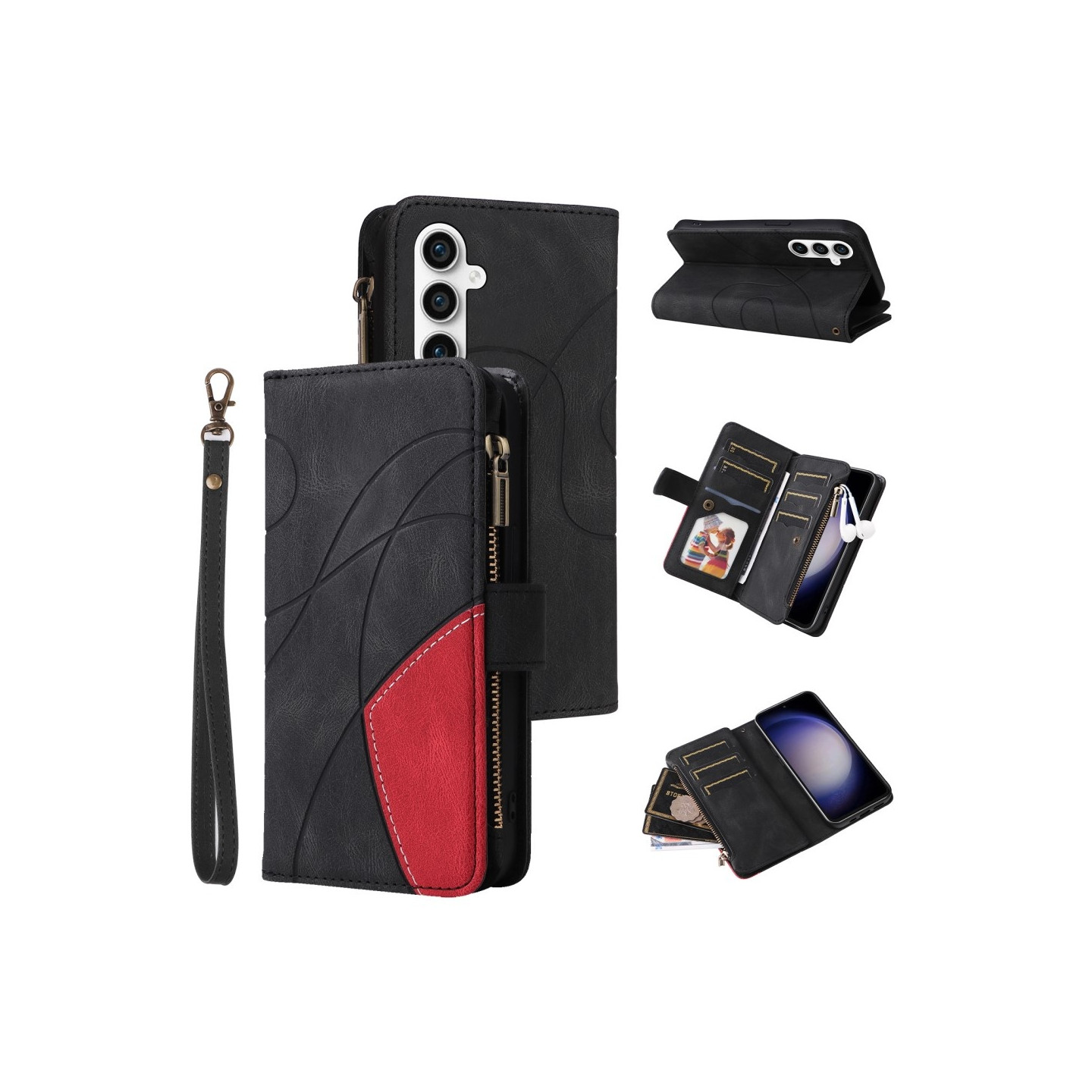 KT Multifunktion Series - 5 Til Samsung Galaxy S23 FE Telefontaske