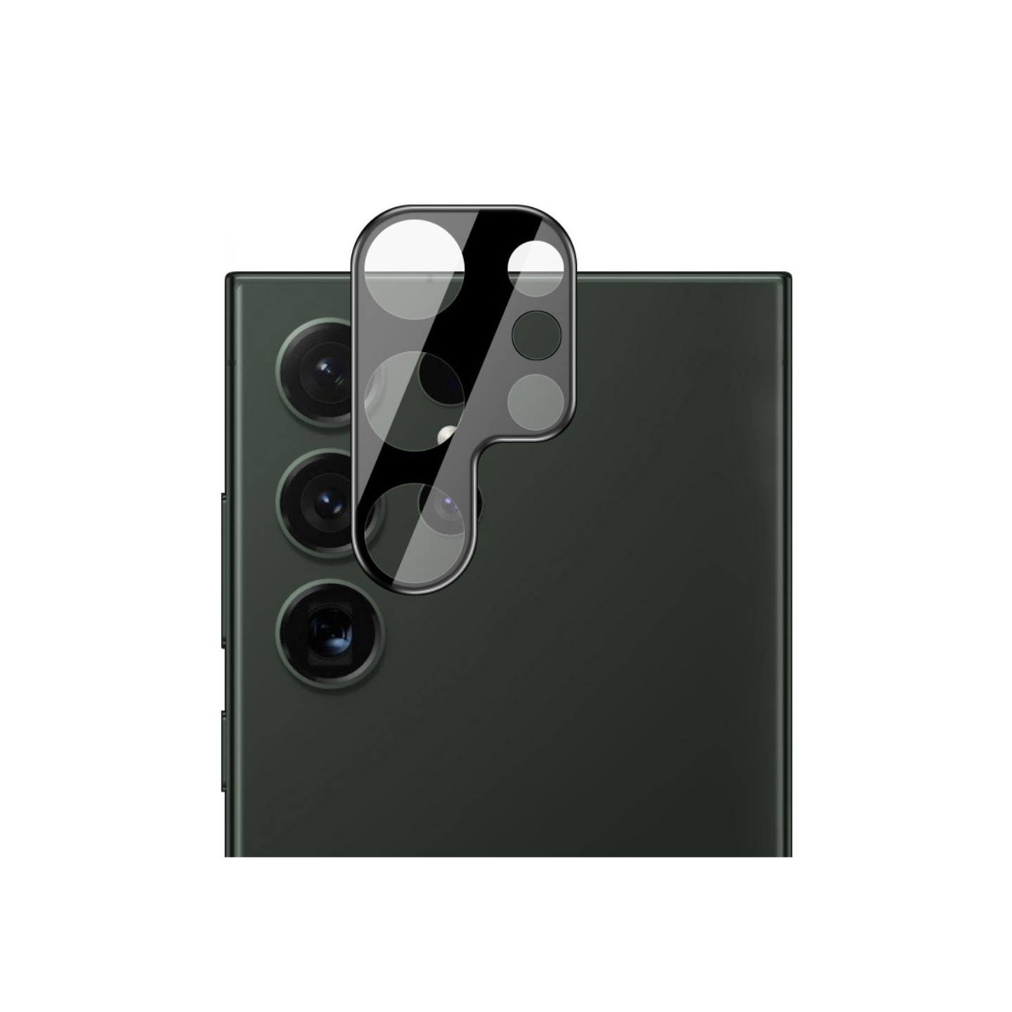 IMAK For Samsung Galaxy S24 Ultra kamera linsebeskytter hærdet glas linsefilm