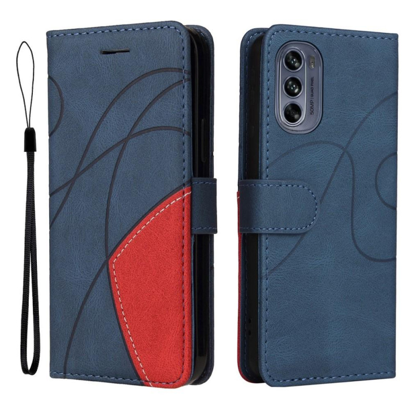 KT Lommebok - deksel til Motorola Moto G62 - Blå