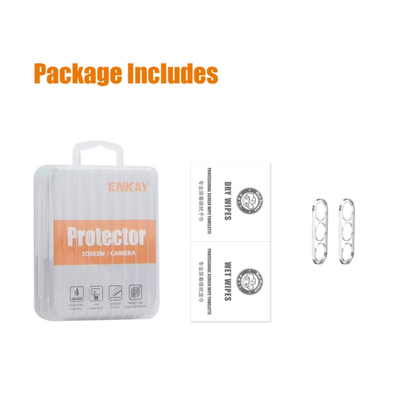 ENKAY HAT PRINCE 2Pcs For Samsung Galaxy S24+ Camera Lens Protector