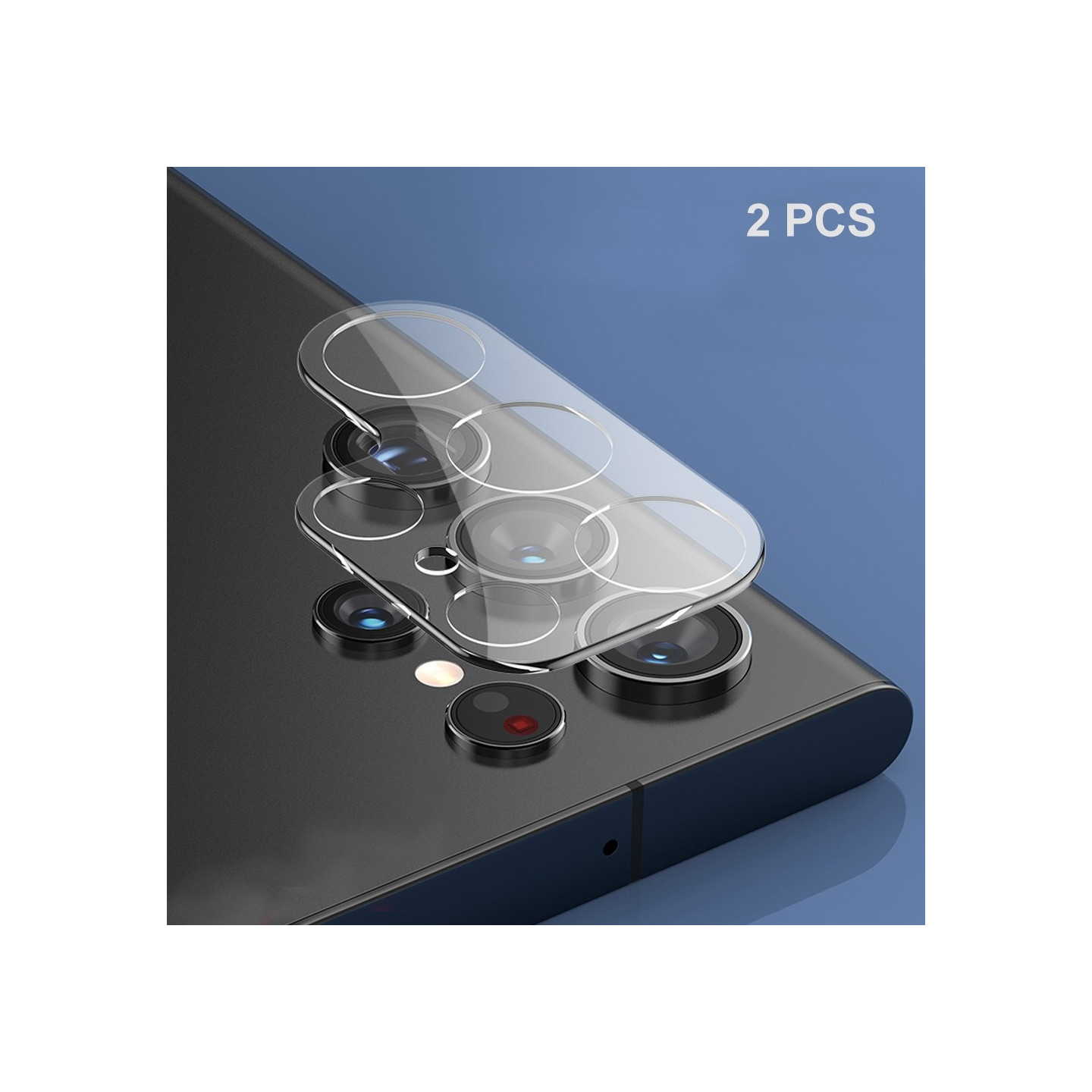 ENKAY 2 kpl Samsung Galaxy S24 Ultra Kameran Linssisuojaa Lasi