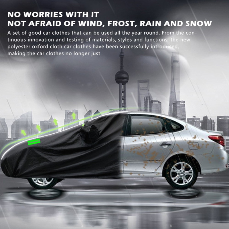 Waterproof Car Protection Rain UV Dust Dust Sun Protection XXL