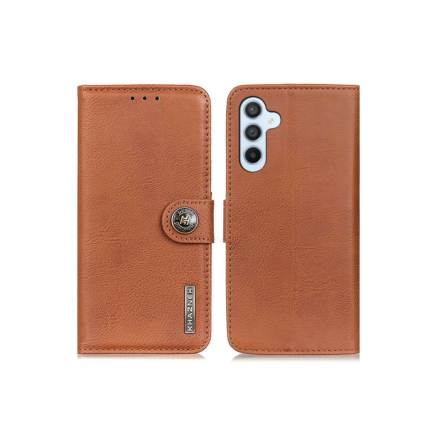 KHAZNEH Vintage Wallet Case for Samsung Galaxy S24