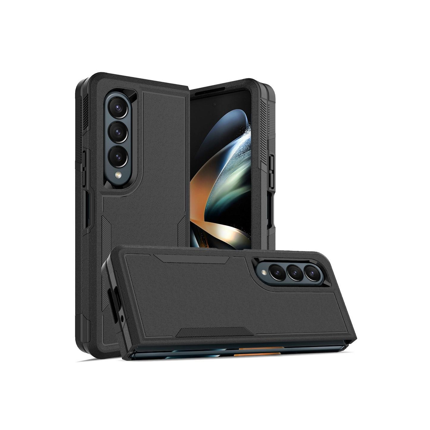 Samsung Galaxy Z Fold 4 5G PC + TPU Folding Phone Case Drop - proof Back Cover
