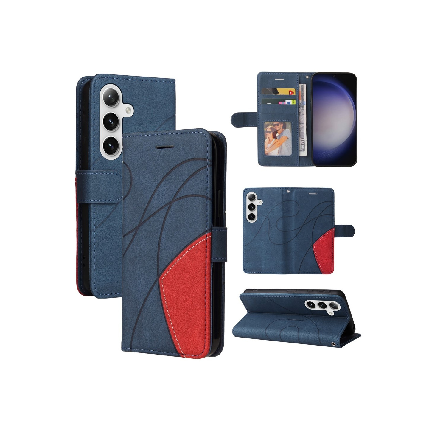 Til Samsung Galaxy S25 / S24 KT - serie - 1 dobbeltfarve