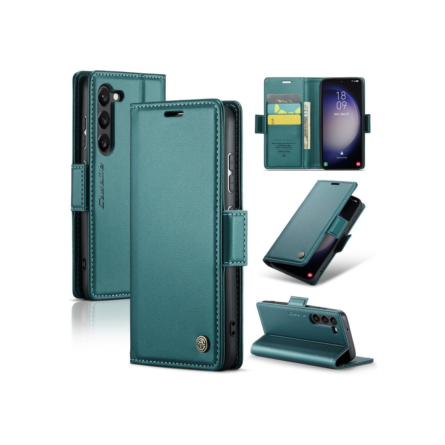 CASEME Retro Pung Taske til Samsung Galaxy S24