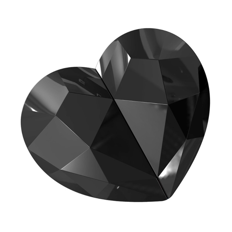 Bluetooth In - Ear hovedtelefoner + hjerteopladningsetui - Sort