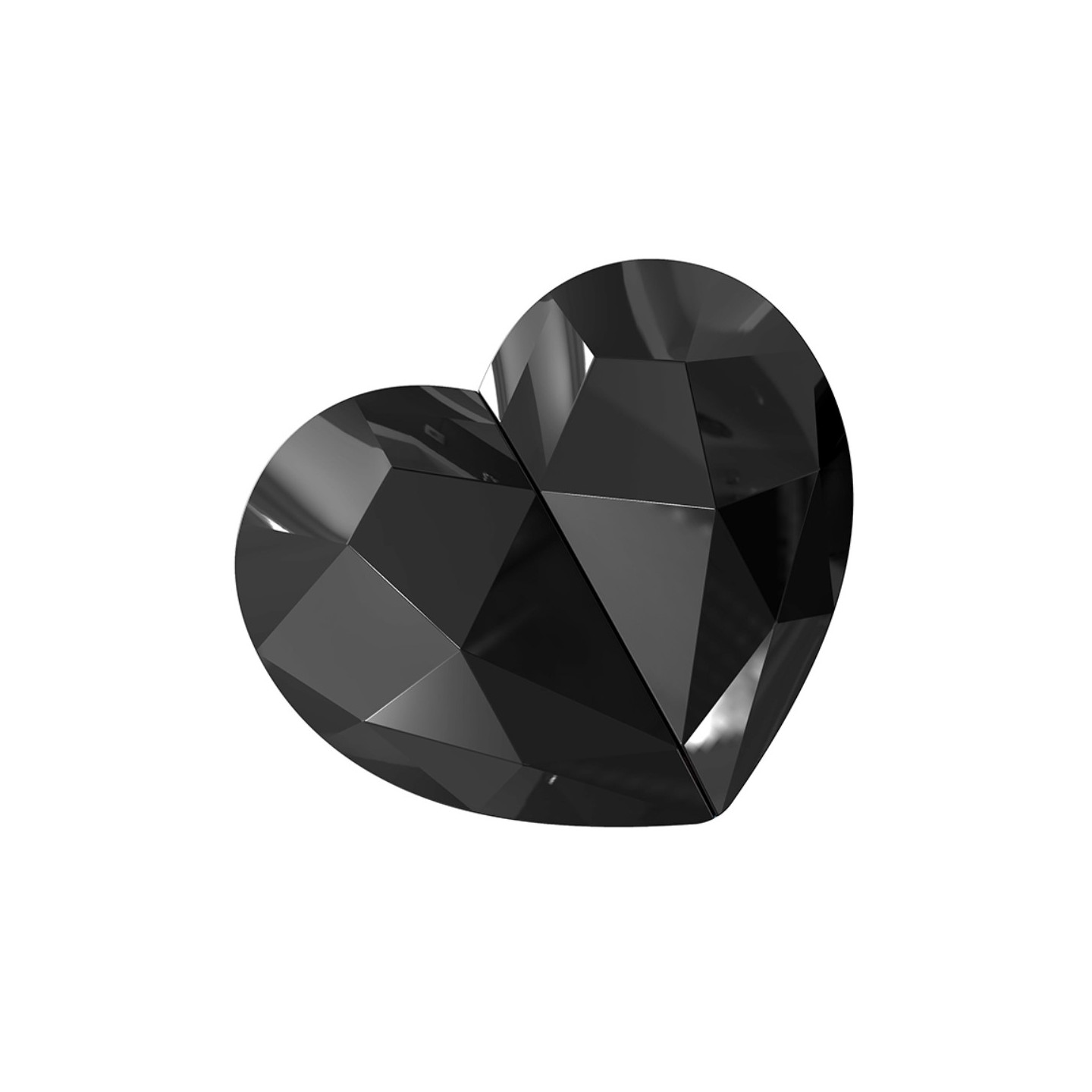 Bluetooth In - Ear hovedtelefoner + hjerteopladningsetui - Sort