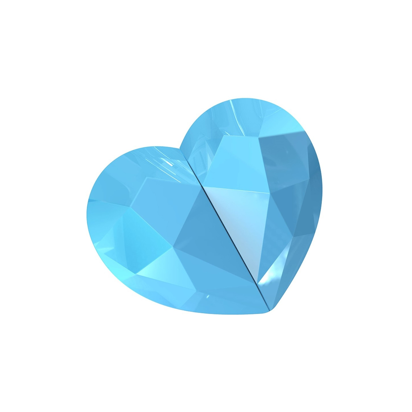 Bluetooth In - Ear hovedtelefoner + hjerteopladningsetui - Blå