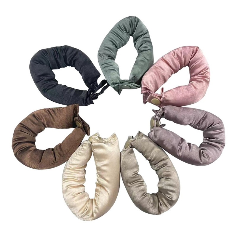 Overnight Hair Curler Bun Maker työkalu hiuksia suojaavalla tavalla