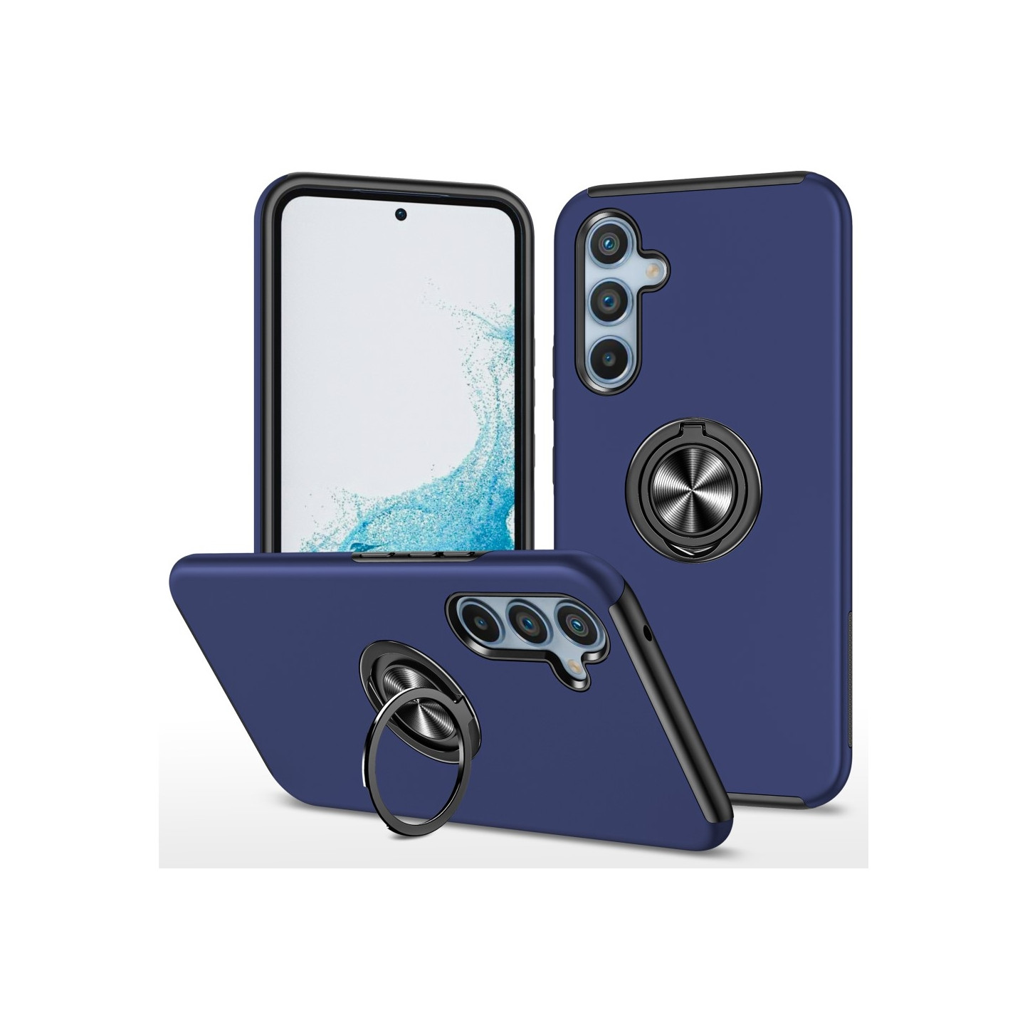 Samsung Galaxy S24 / S25Fingerring Kickstand Hybrid Taske