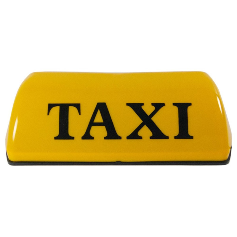 12V universaali magneettinen taksikyltti kattovalo LED - lamppu - keltainen