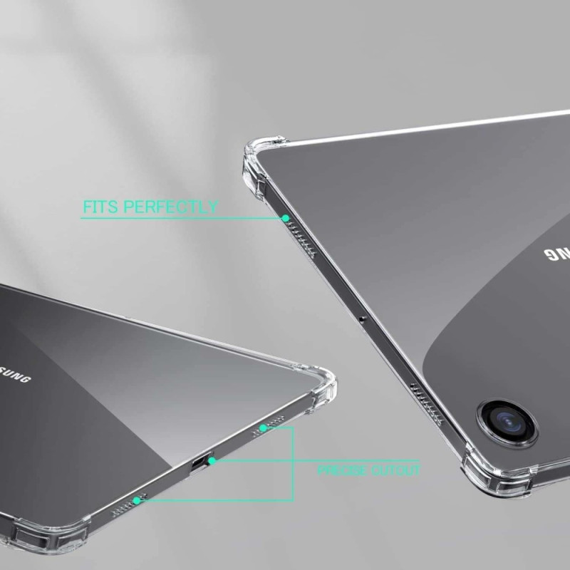 Samsung Galaxy Tab A9 TPU Deksel - Gjennomsiktig