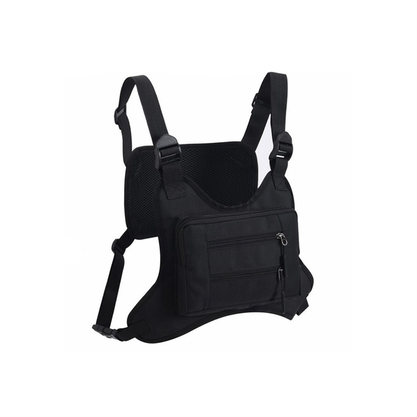 Tactical Vest Waterproof Chest Belly Bag with Multiple Pockets