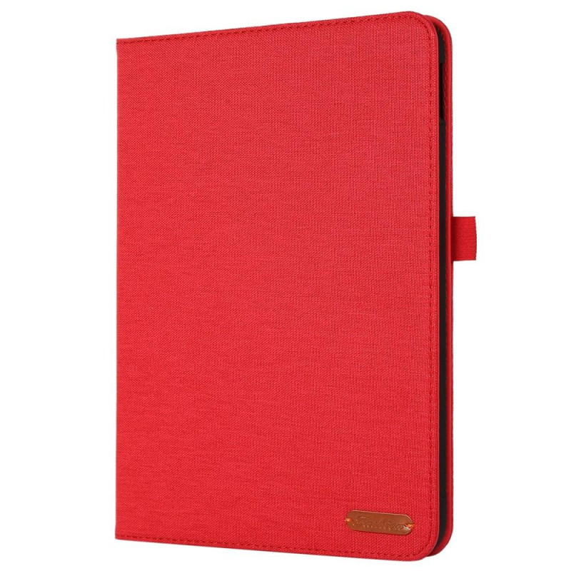 For iPad 10.9 (2022) Tablet Case Cover Cloth Texture - Pink