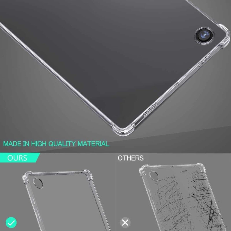 For Samsung Galaxy Tab A9+ TPU Cover + Tempered Glass