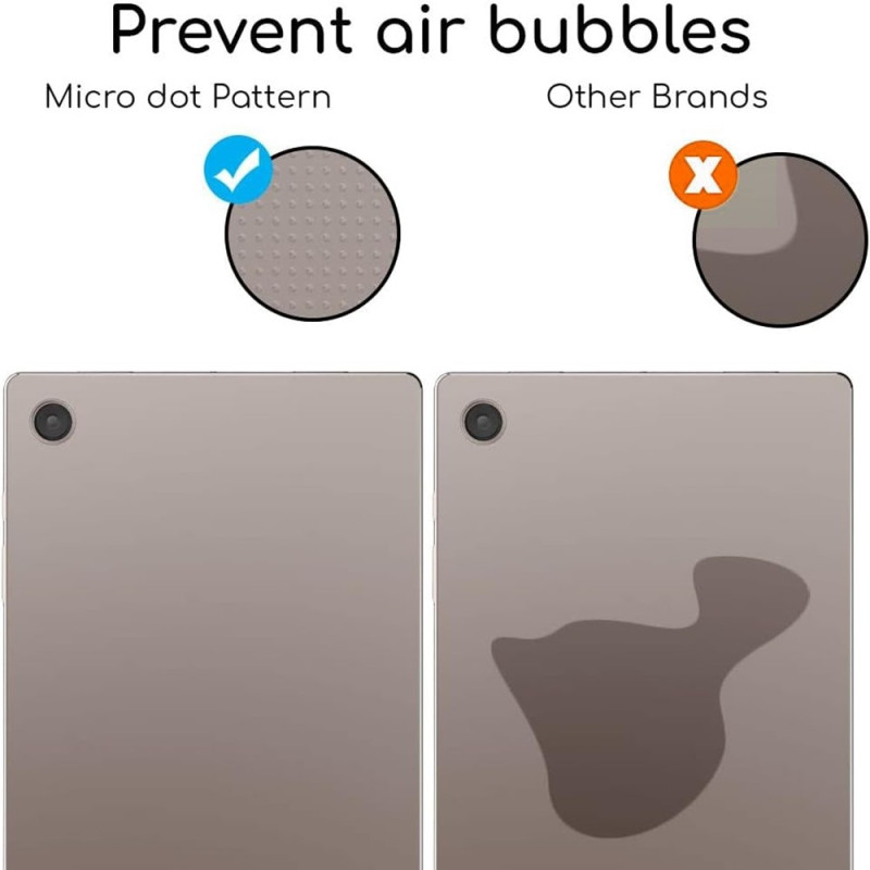 For Samsung Galaxy Tab A9 Case Clear TPU Tablet Cover