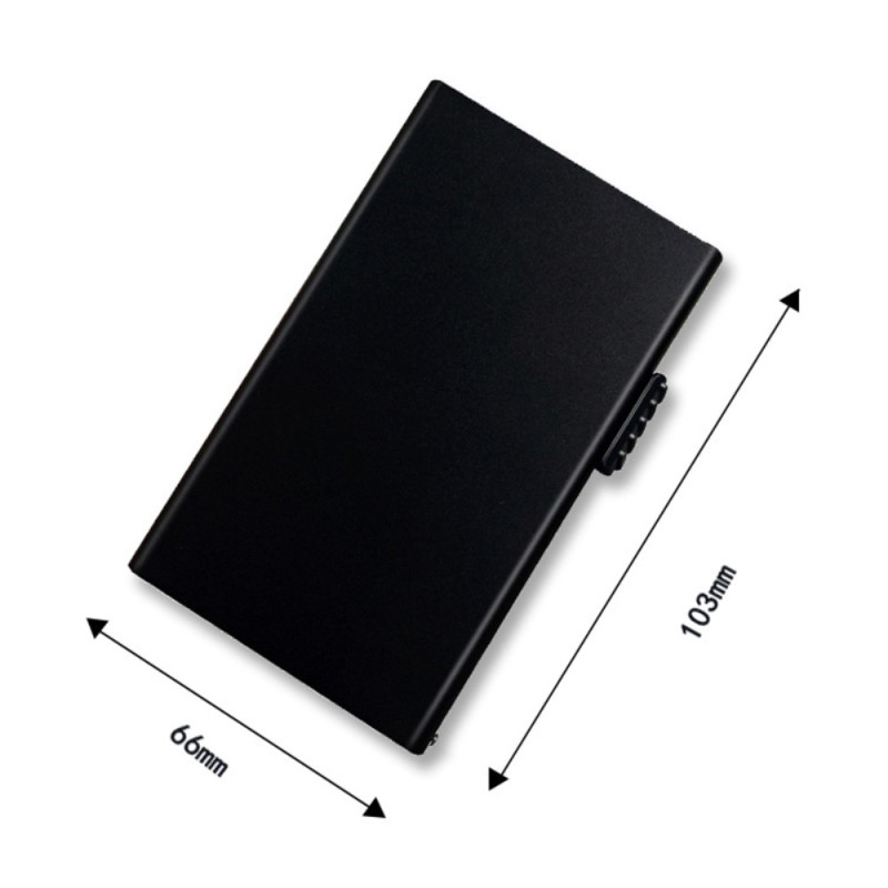 RFID Blocking ID Card Case Credit Card Holder Pop Up