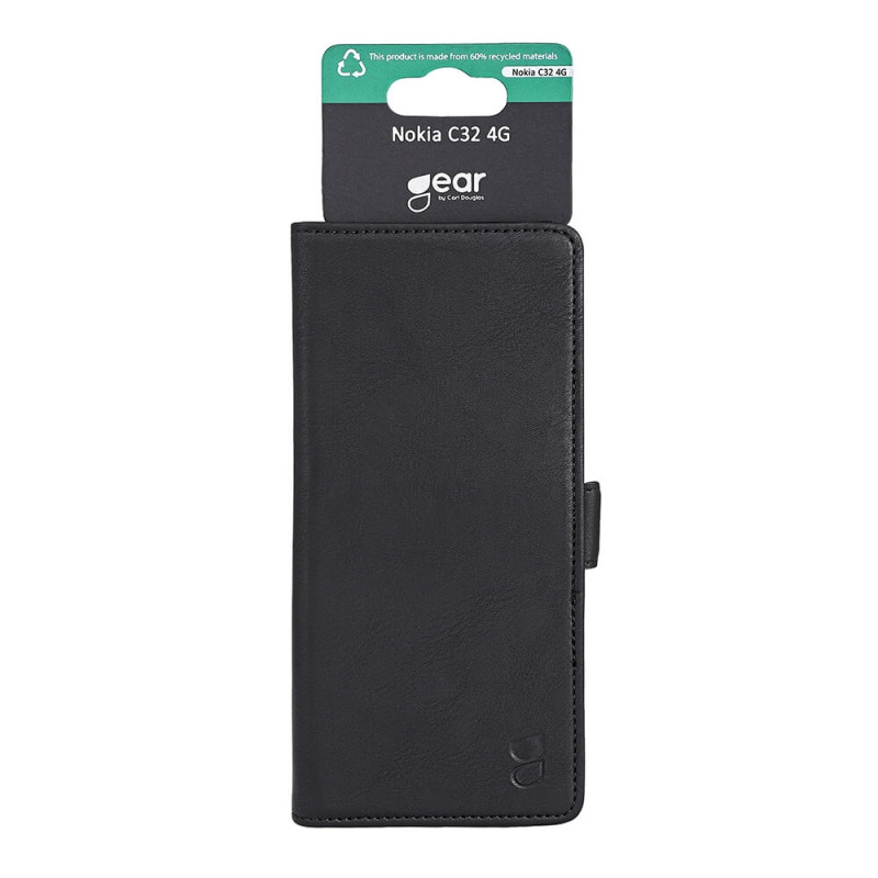 GEAR Wallet kotelo, musta Nokia C32