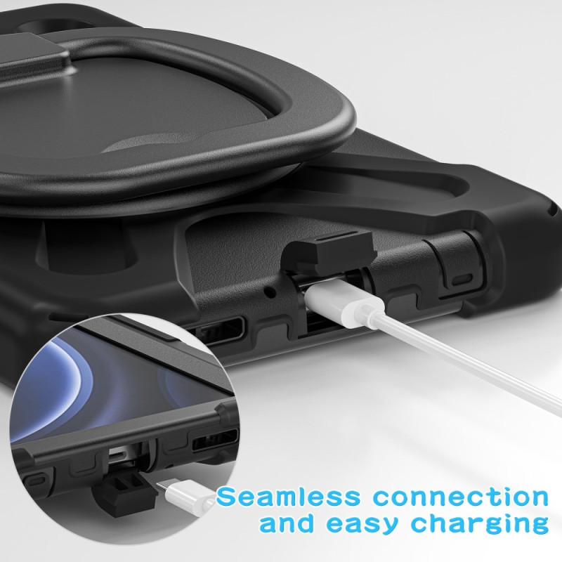 Til Samsung Galaxy Tab A9 Etui PC+Silikone Tablet Cover