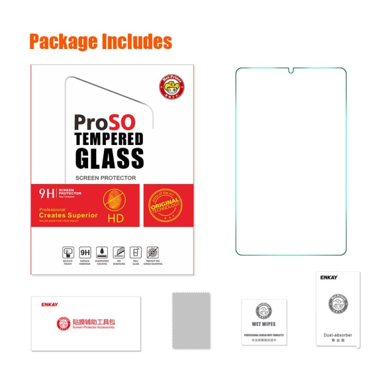 HAT PRINCE Tempered Glass Samsung Galaxy Tab A9