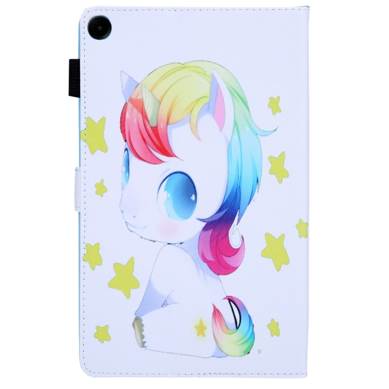 For Samsung Galaxy Tab A9 Flip Stand Case PU Leather Pattern Tablet Cover