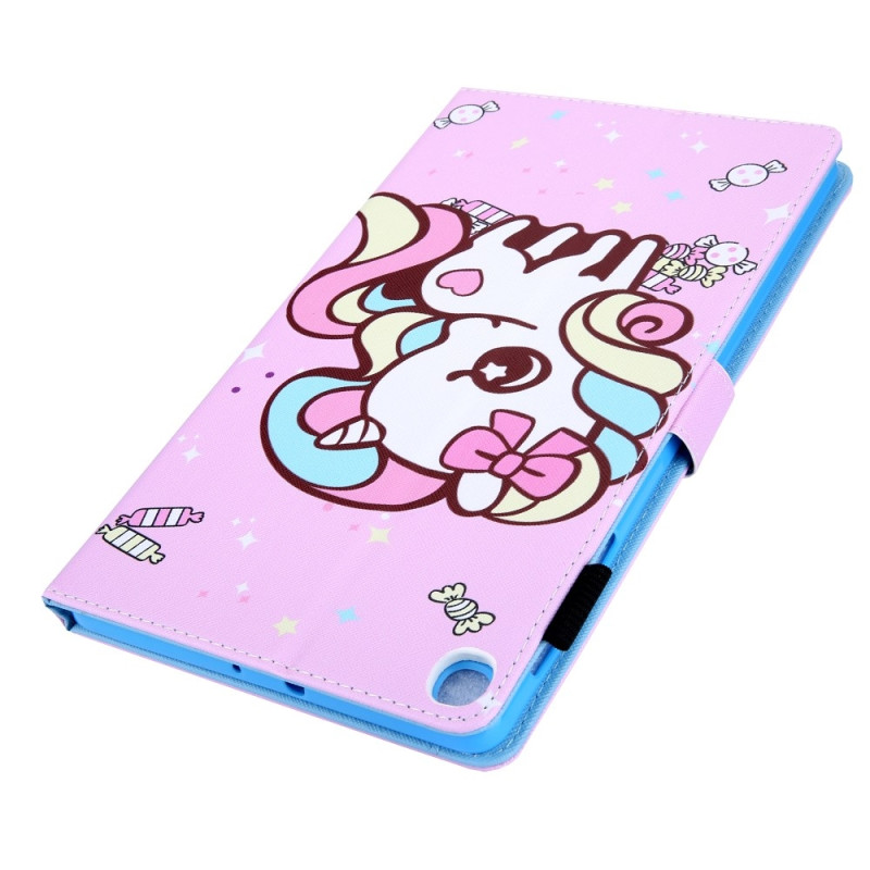 For Samsung Galaxy Tab A9 Flip Stand Case PU Leather Pattern Tablet Cover