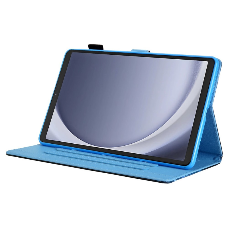 Samsung Galaxy Tab A9 Sammenleggbart Veske Kortholder - Candy Horse