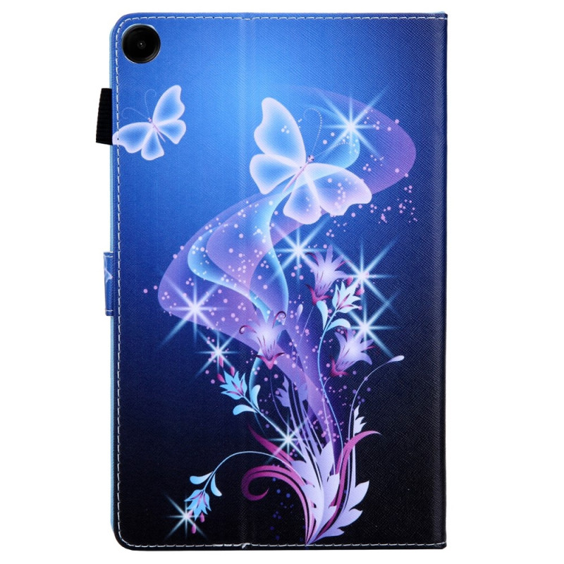 For Samsung Galaxy Tab A9 Flip Stand Case PU Leather Pattern Tablet Cover