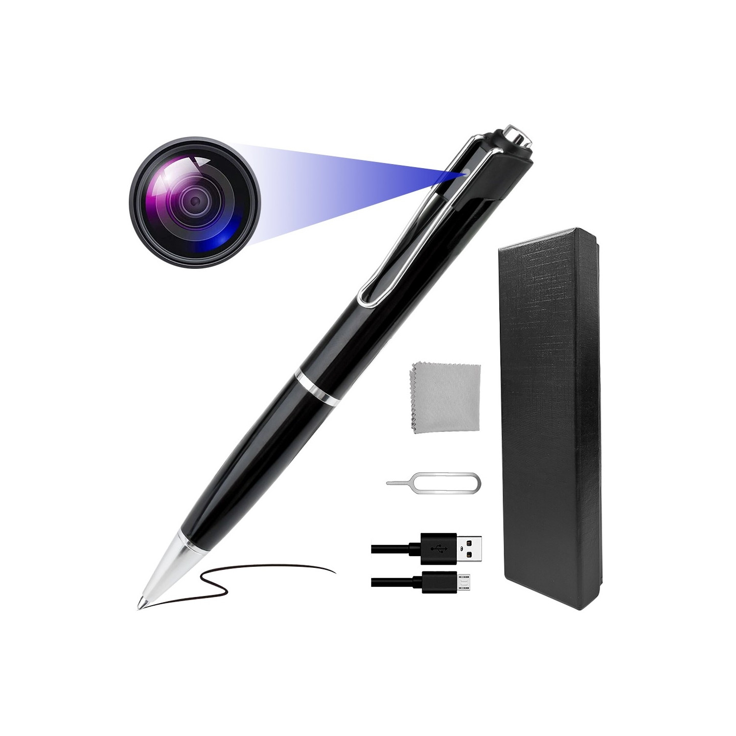 1080P Hidden Camera Pen Video Recording Photography Pocket