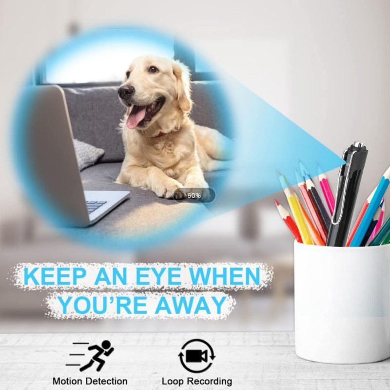 1080P Hidden Camera Pen Video Recording Photography Pocket