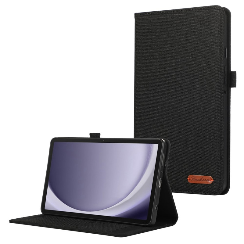 For Samsung Galaxy Tab A9+ Tablet Case Cloth Texture Folio Stand