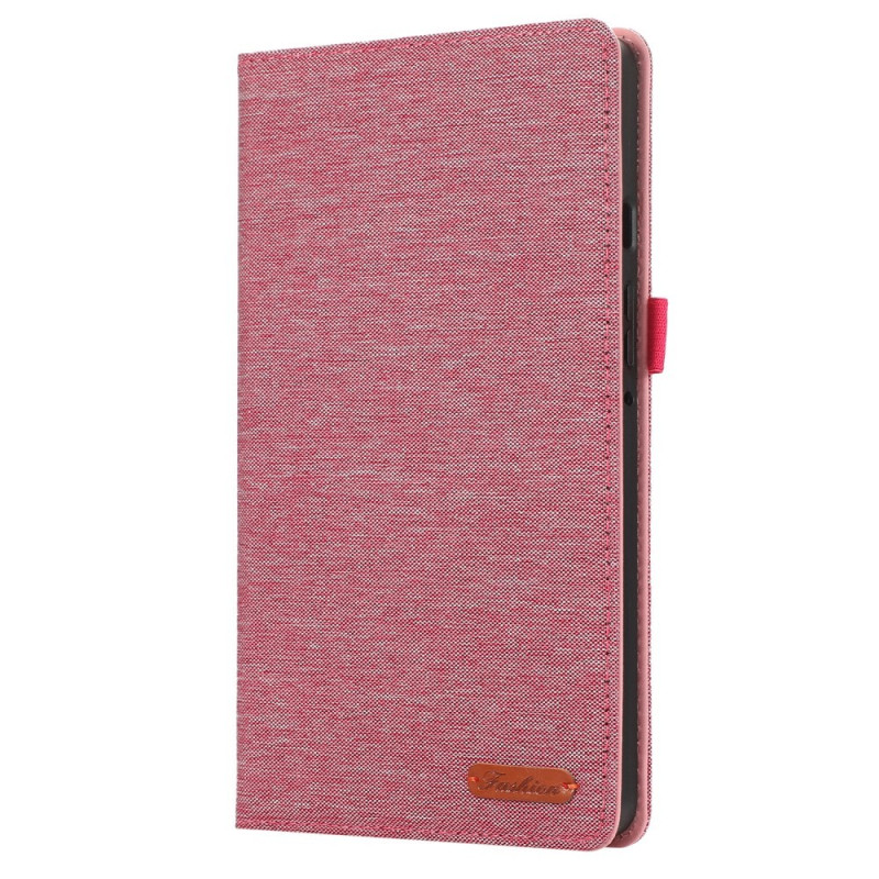 Samsung Galaxy Tab A9+ Sammenleggbar veske kortholder Stofftekstur