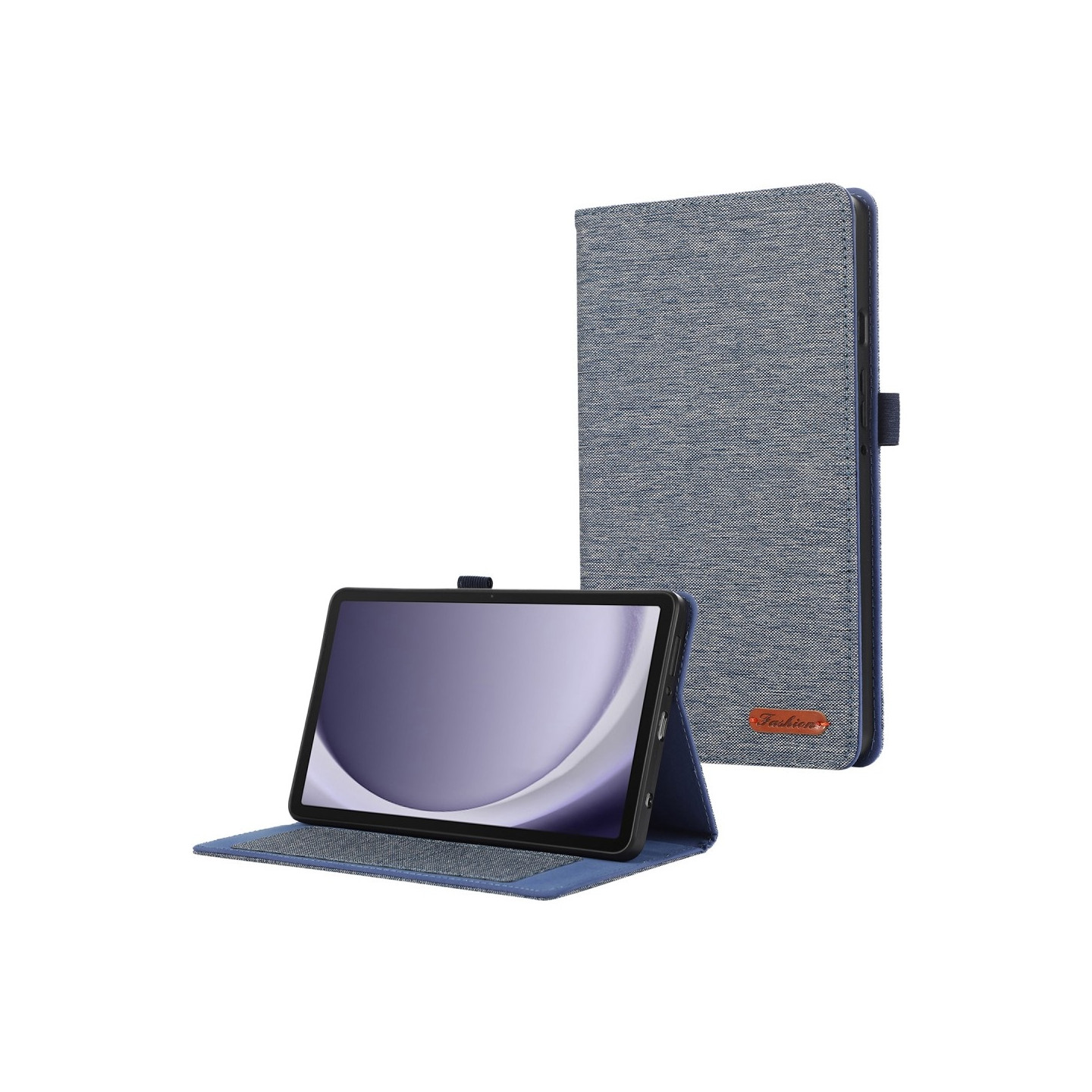 For Samsung Galaxy Tab A9 Tablet Case Cloth Texture Folio Stand