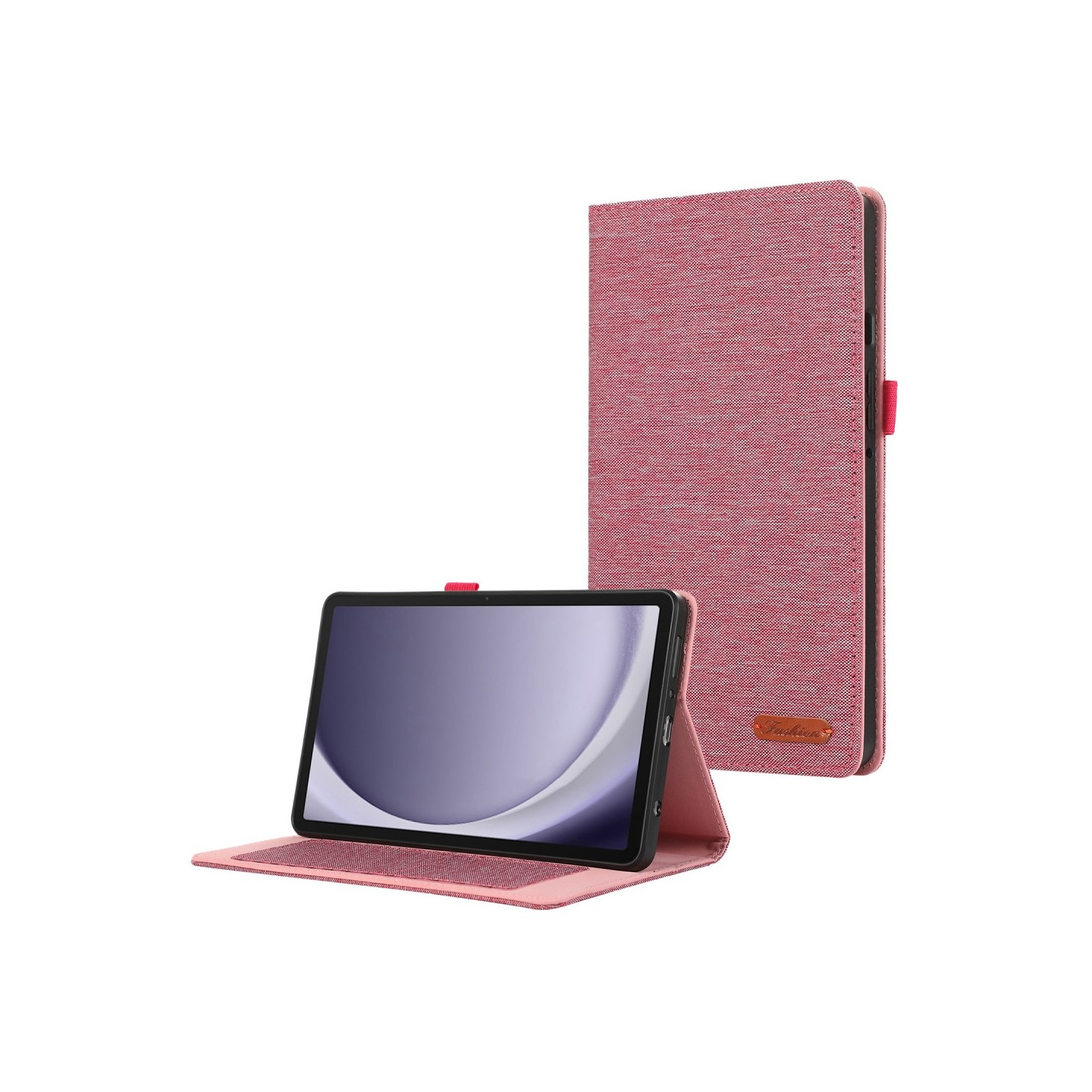 For Samsung Galaxy Tab A9 Tablet Case Cloth Texture Folio Stand