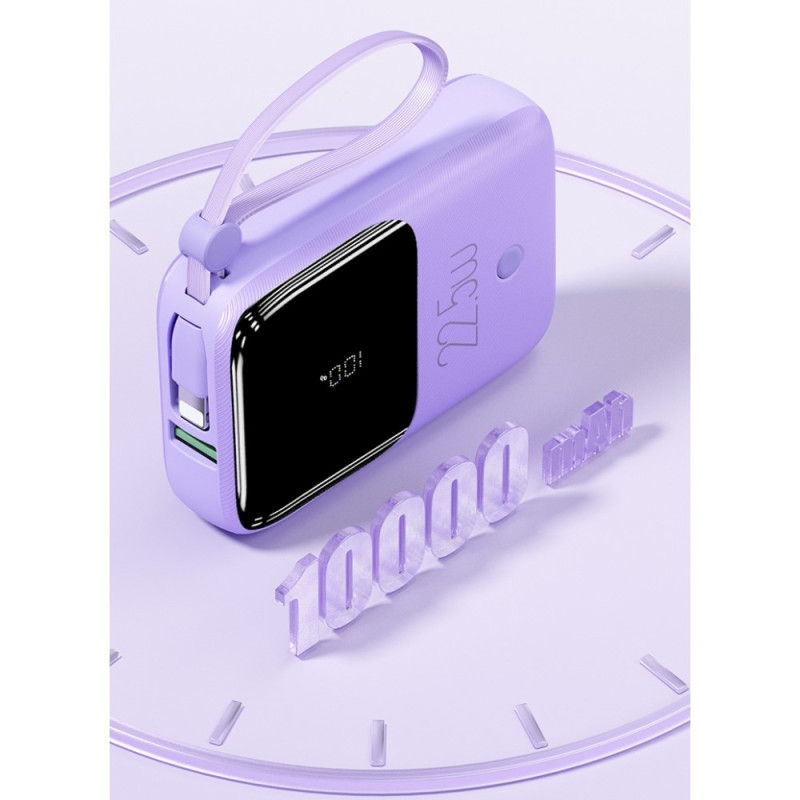 10 000 mAh nopea kannettava Powerbank Supernopea lataus USB - C 22,5 W